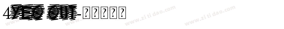 4YEO OUT字体转换